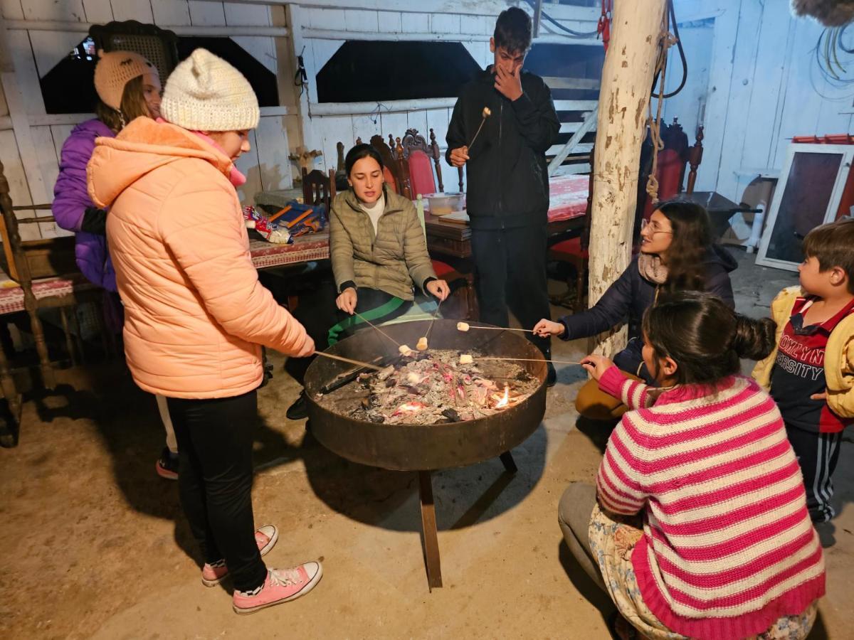 אורוביסי Casa Campo Yurt 1 Gengiscan Tenda Mongolica Wifi מראה חיצוני תמונה